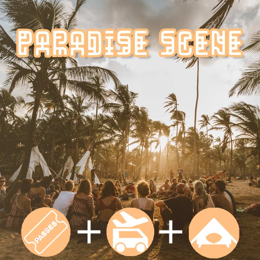 PARADISE SCENE Package - Double Belle - FULL FESTIVAL 8-24 March 2025